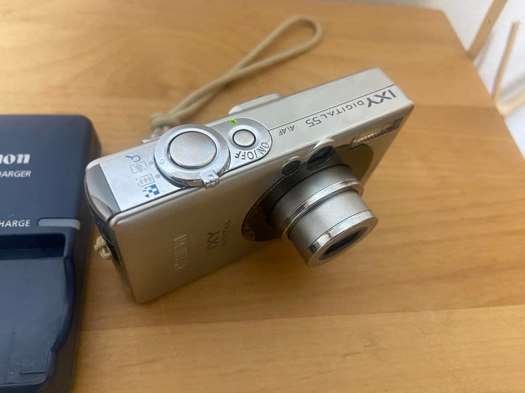 値下げ！Canon IXY DIGITAL 55 本体と充電器 作動確認済み