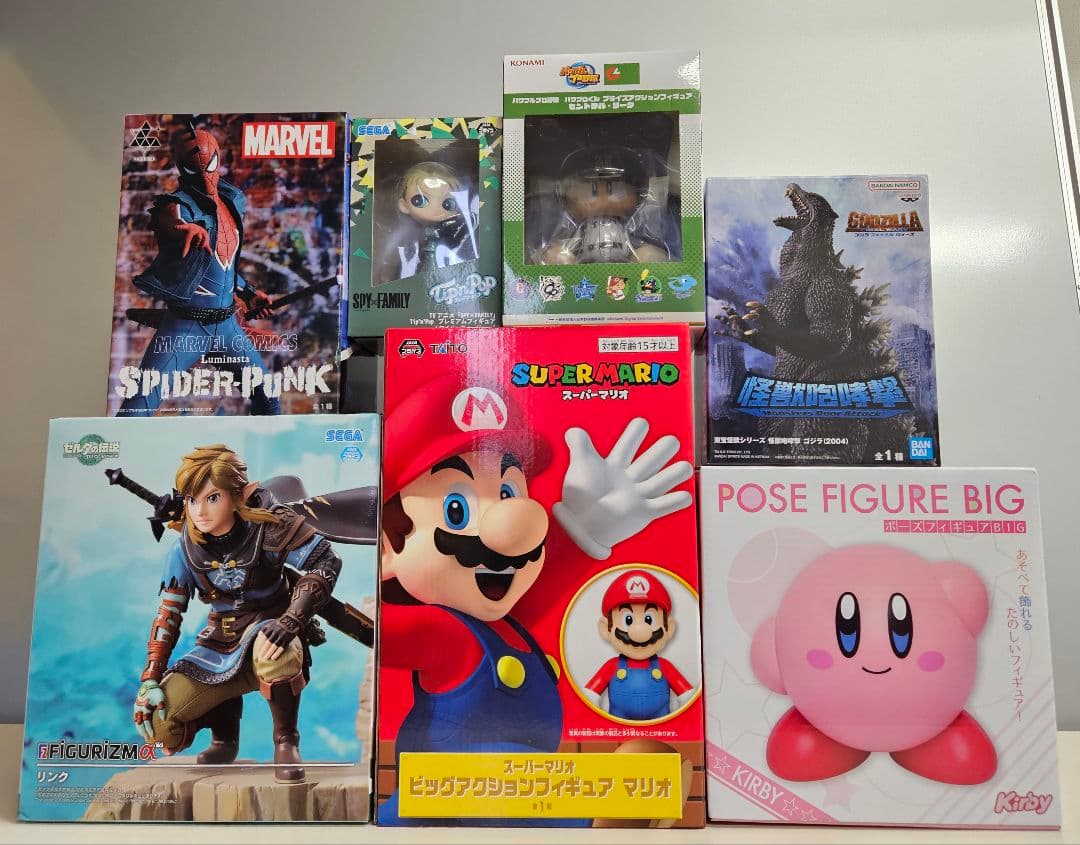 【未開封】プライズフィギュア 9点セット ゲームキャラクター中心