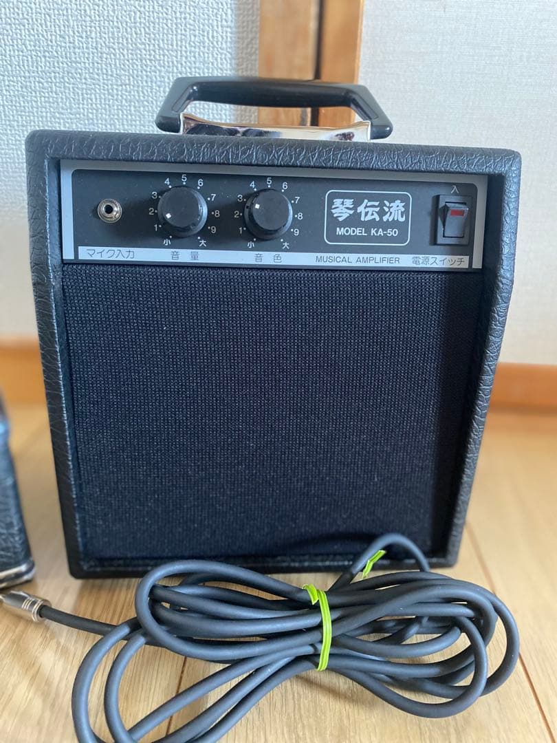 大正琴 琴伝流 夕月 ボリューム機能 ハードケースとアンプ付き