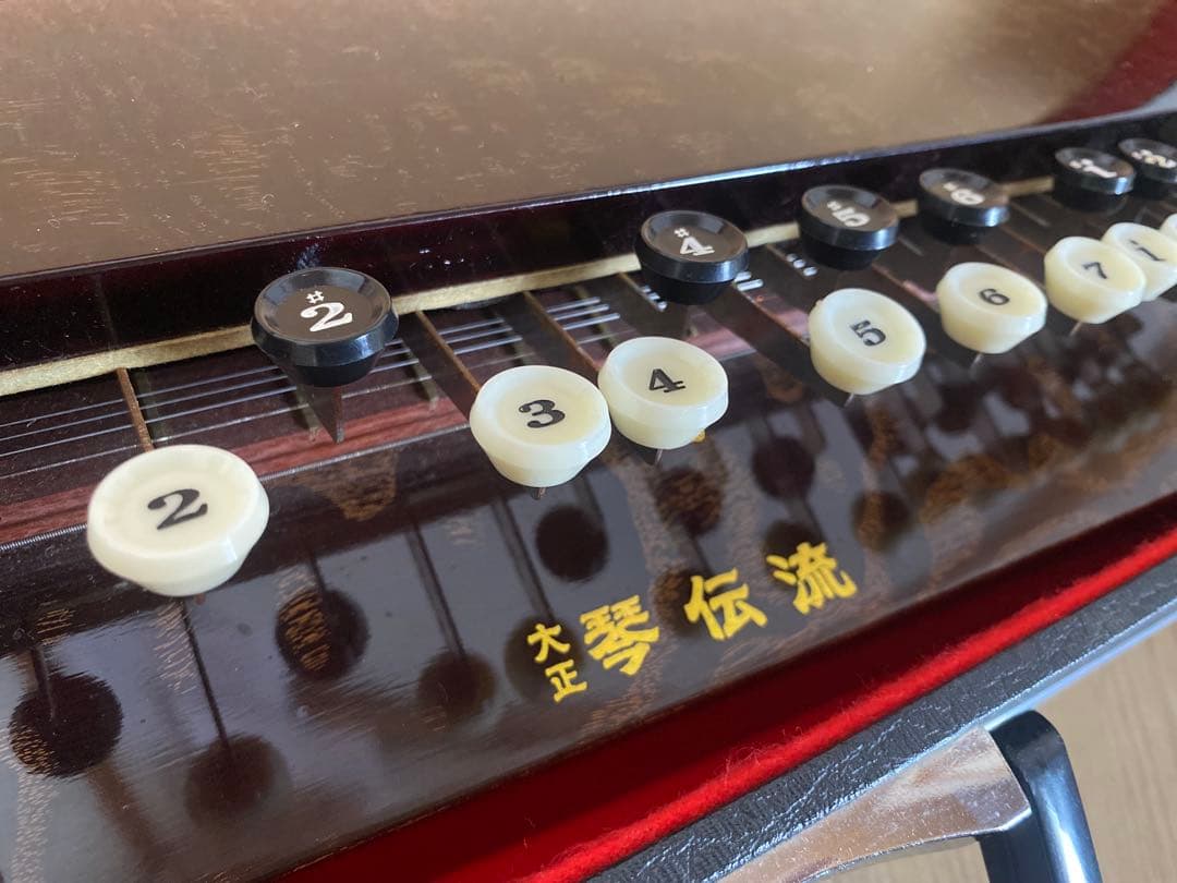 大正琴 琴伝流 夕月 ボリューム機能 ハードケースとアンプ付き