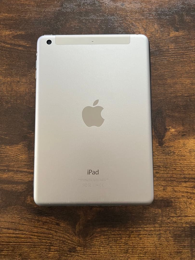 iPad本体 iPad mini 3 64GB Silver WiFi Cellular