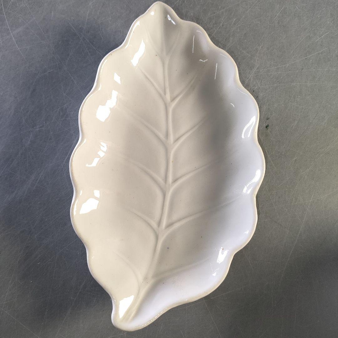 A1283-4/在銘/葉形銘々皿14客/向付/飾皿/盛皿/菓子皿/懐石道具/