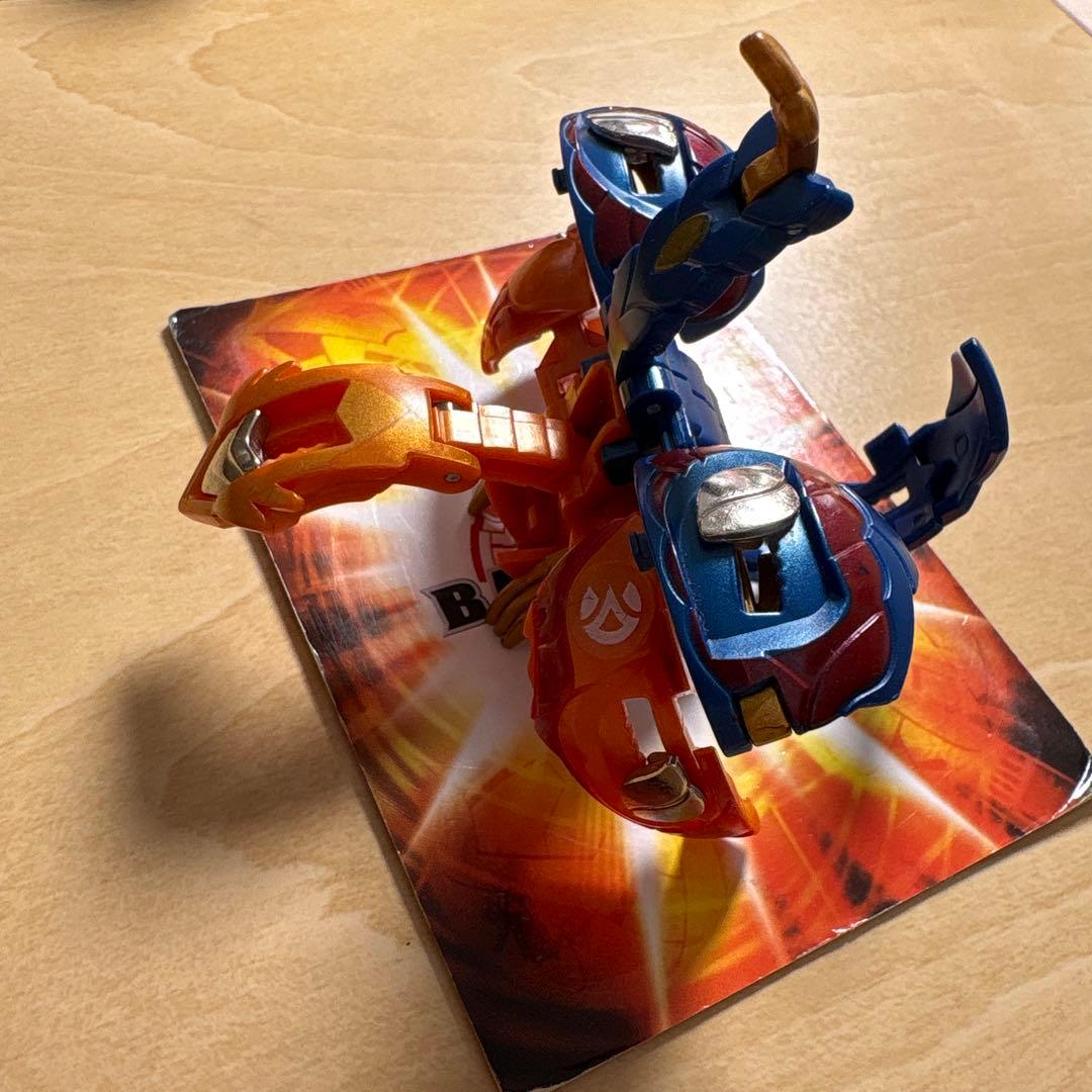 爆丸 士ドラガオン 瞬ホルス カード/箱/取説付き