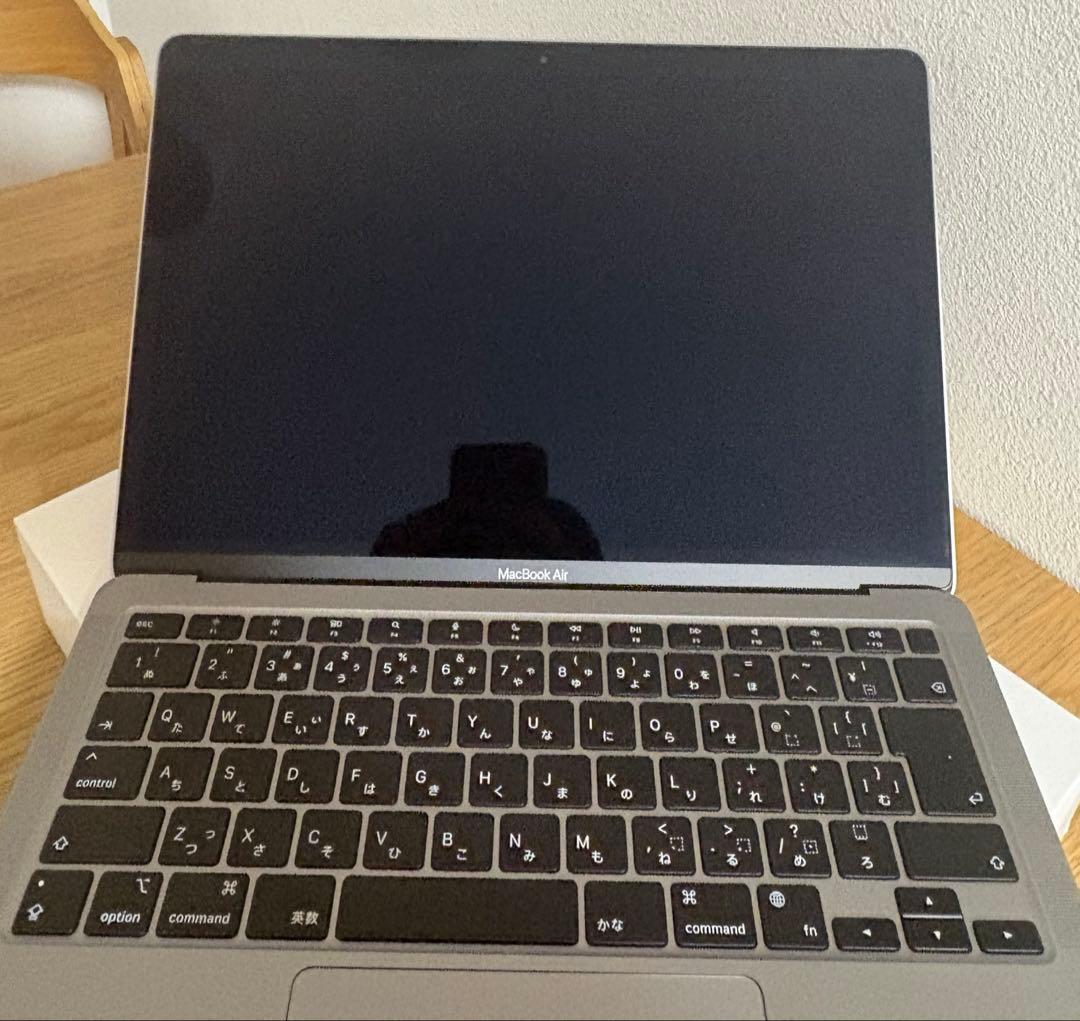 中古美品MacBook Air M1 スペースグレイ 8GB256GB 箱あり