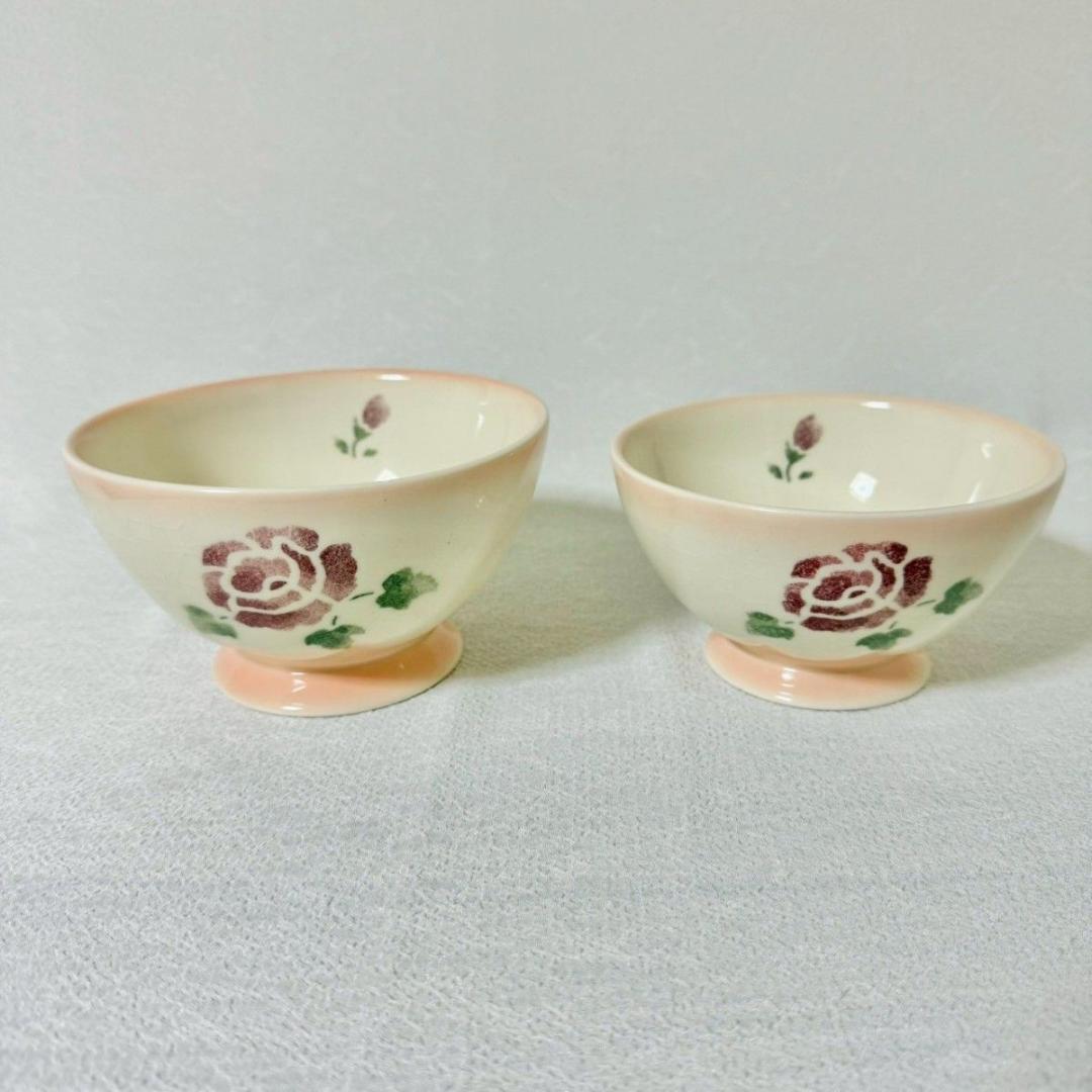 【廃盤品】Many　ローズ　プチメゾン 食器 陶器　ティーカップ　キャニスター
