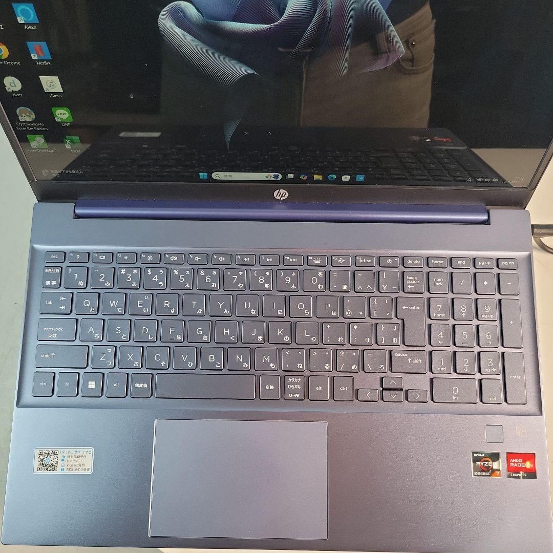 HP PAVILION Laptop 15 Ryzen7 タッチパネルSSD1T