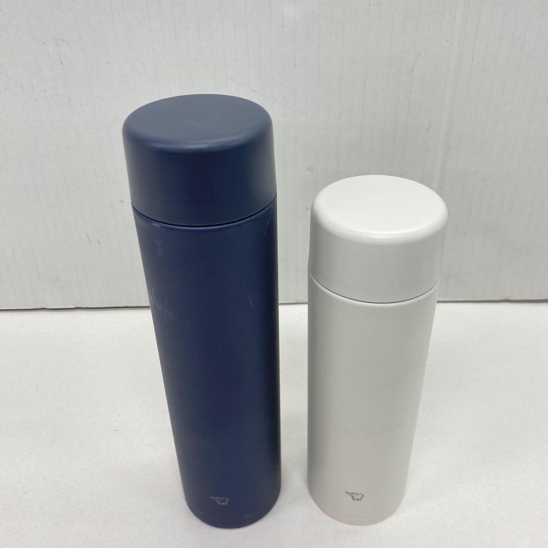 ♦︎A95 象印 魔法瓶 黒600ml 白480ml ステンレスマグ