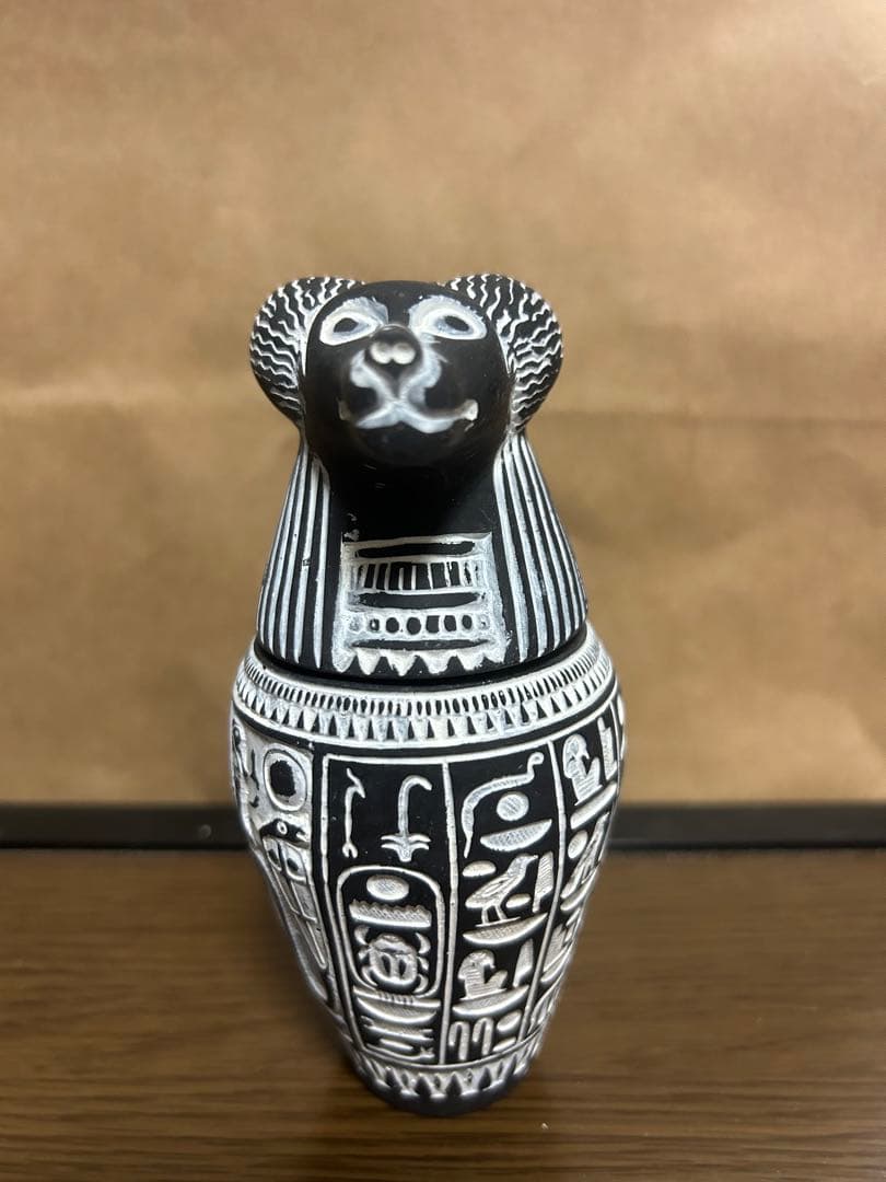 【エジプト工芸品】カノプス壺