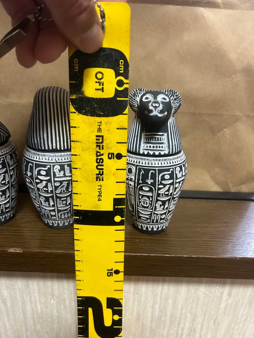 【エジプト工芸品】カノプス壺