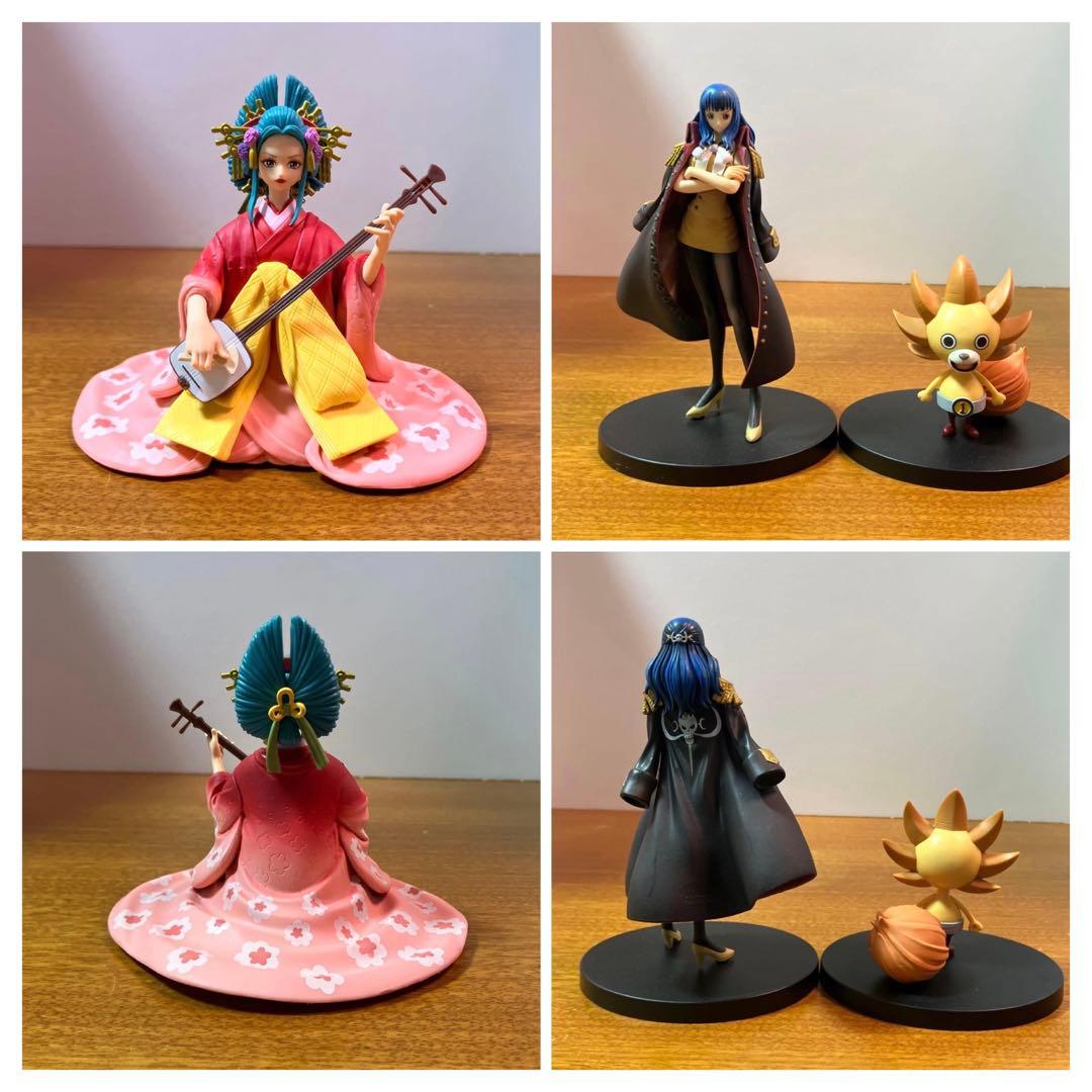 ワンピース　【未開封】一番くじD賞ギガントネーム & 箱なしフィギュア　セット