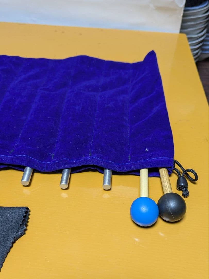 音叉　音叉セット　水晶柱付き