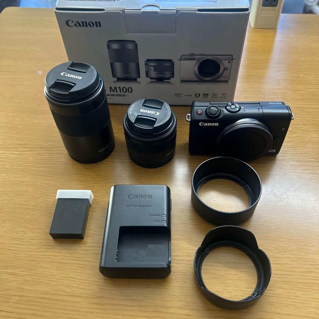 デジタルカメラ canon eosM100