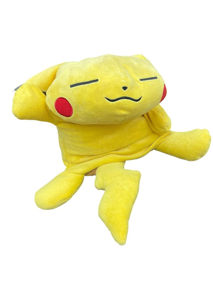 ⭕️おっきくなった　くたくたピカチュウ　TOMY ポケモン ピカチュウ ぬいぐるみ