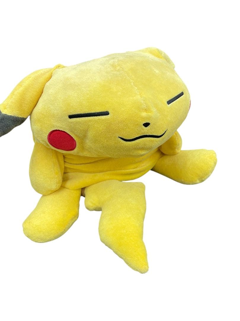 ⭕️おっきくなった　くたくたピカチュウ　TOMY ポケモン ピカチュウ ぬいぐるみ