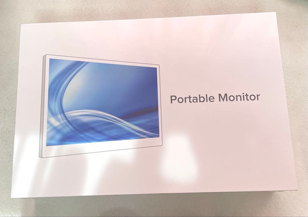 モバイルモニター　15.6インチ　卓上スタンド付き　ディスプレイ　IPSパネル