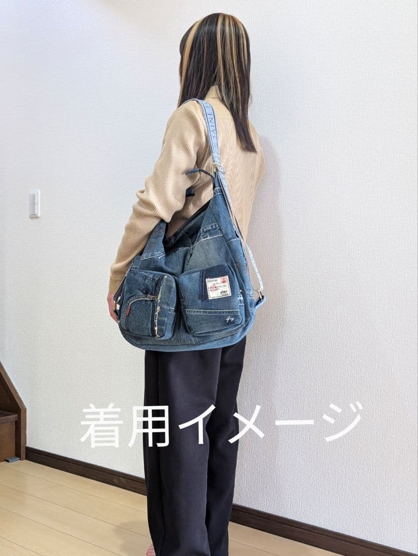 デニム3wayリュック