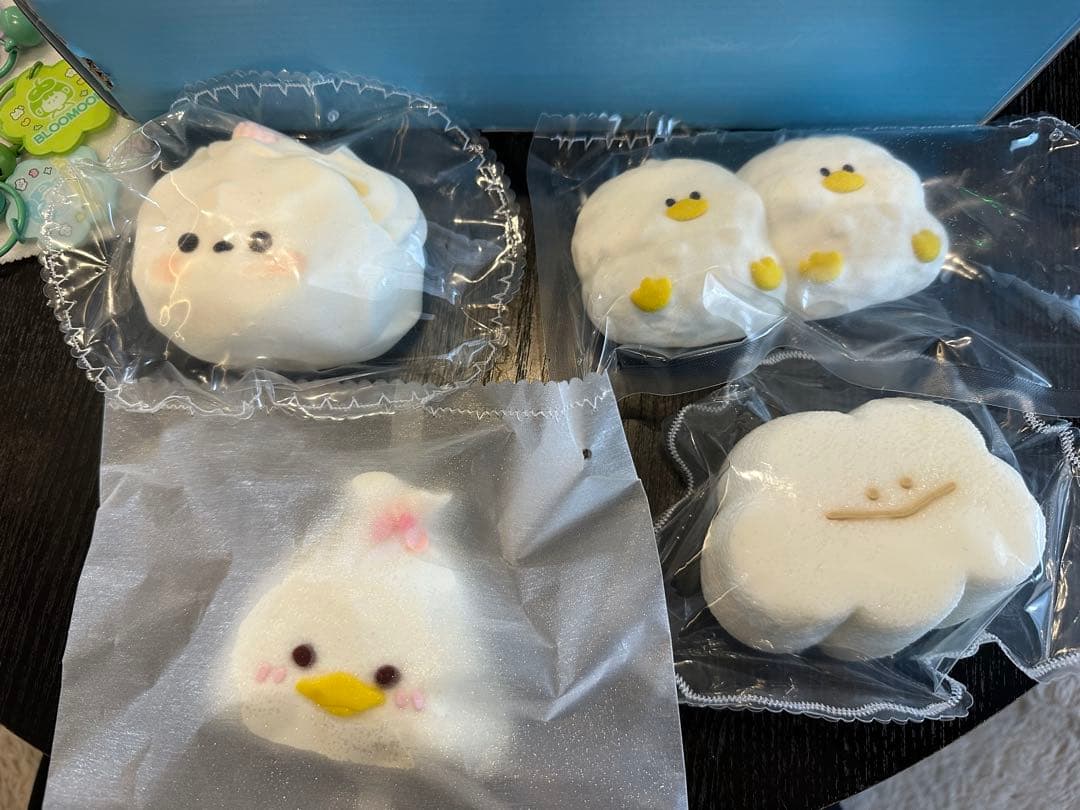 bloomood スクイーズ 雲　ホイップ犬　アヒル　まとめ売り