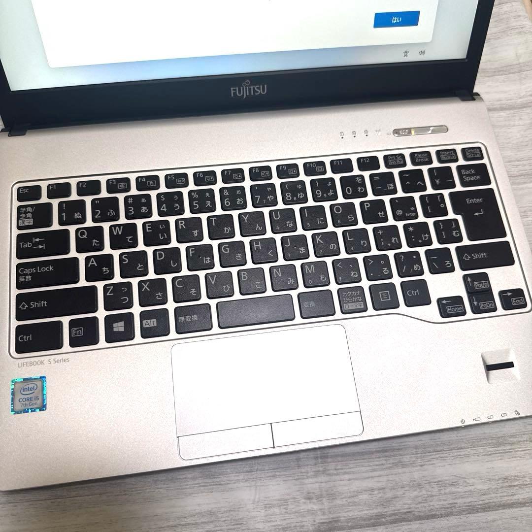 整備済み軽量ノートPC LIFEBOOK Windows11Pro Corei5