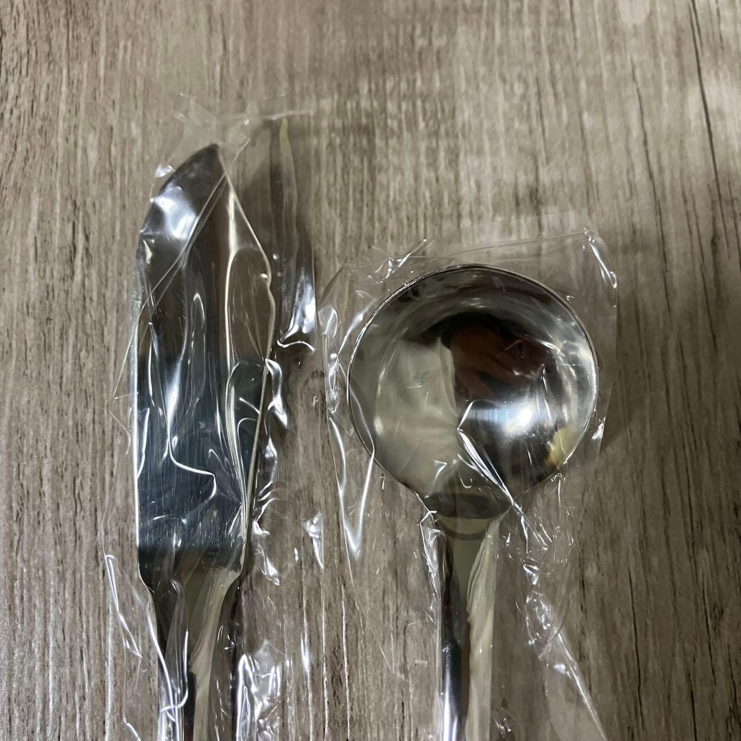 3F 【未使用】JUNKO KOSHINO カトラリーセット18-10ステンレス