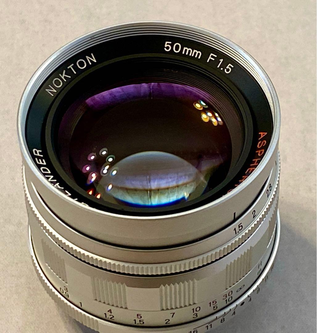 A*ね様 美品　VOIGTLANDER NOKTON 50mm f1.5 L39