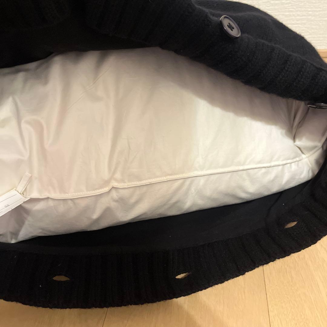 Ralph Lauren ラルフローレン クッション カバー ニット 黒