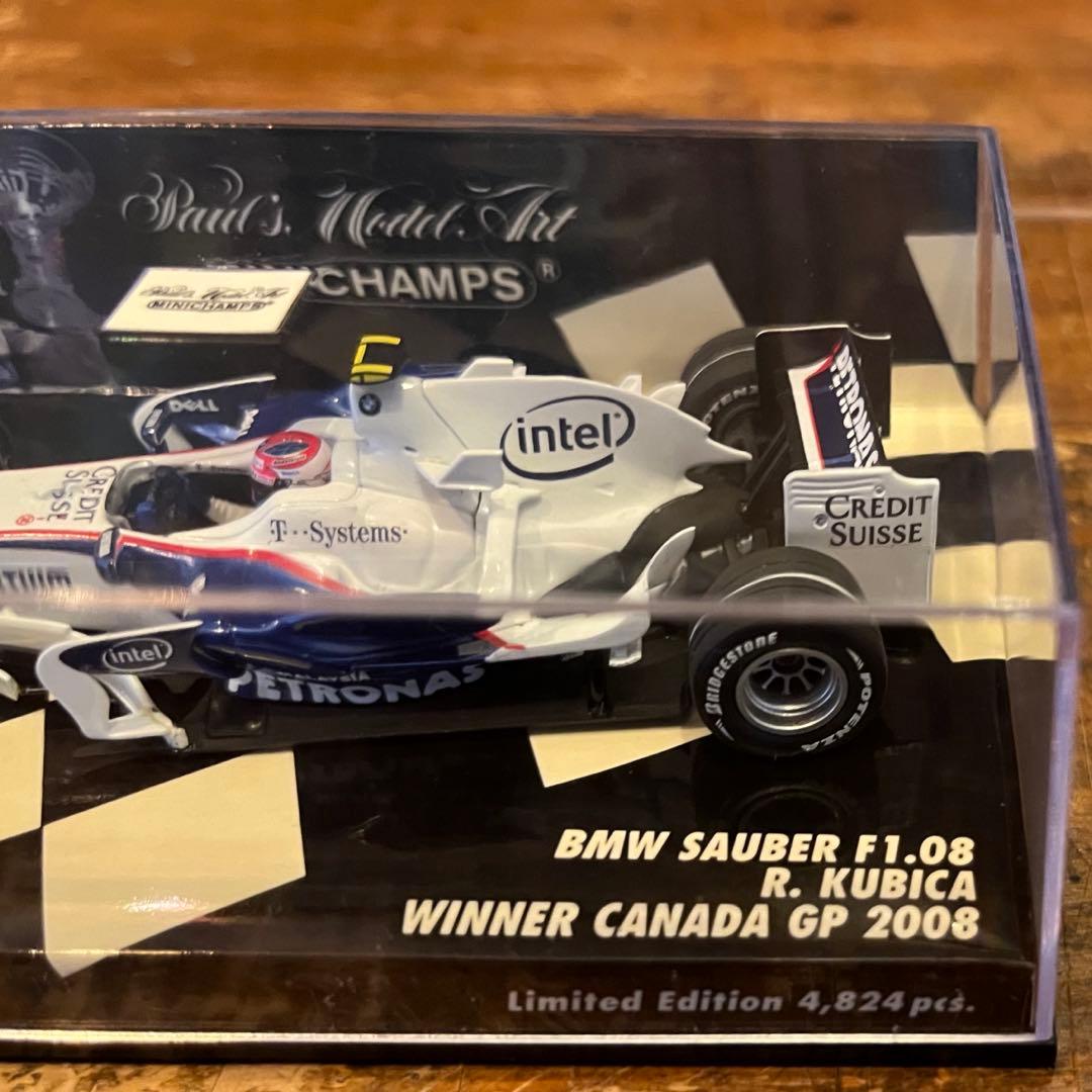 1/43 クビサF1.08 4,824限定ザウバー2008