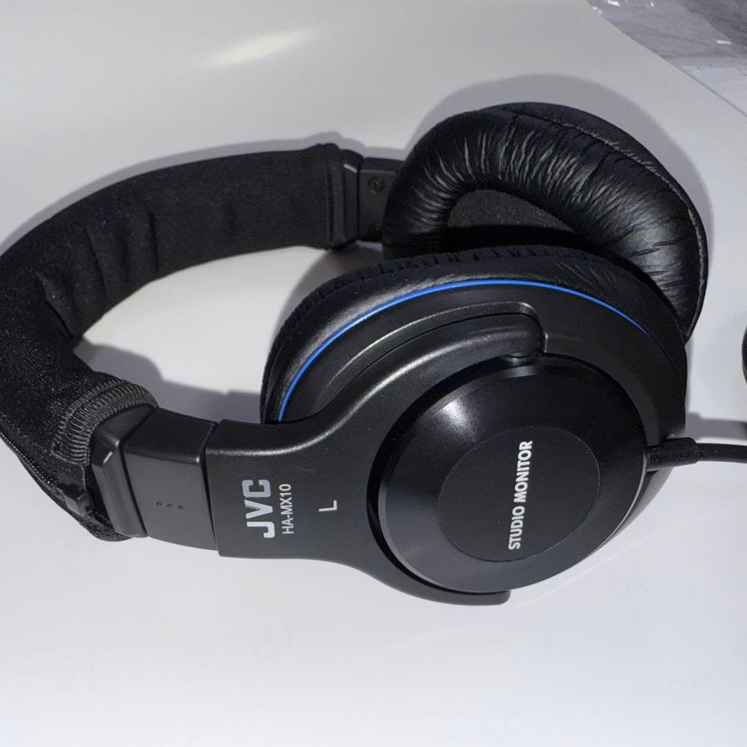 JVC HA-MX10-B スタジオモニターヘッドホン