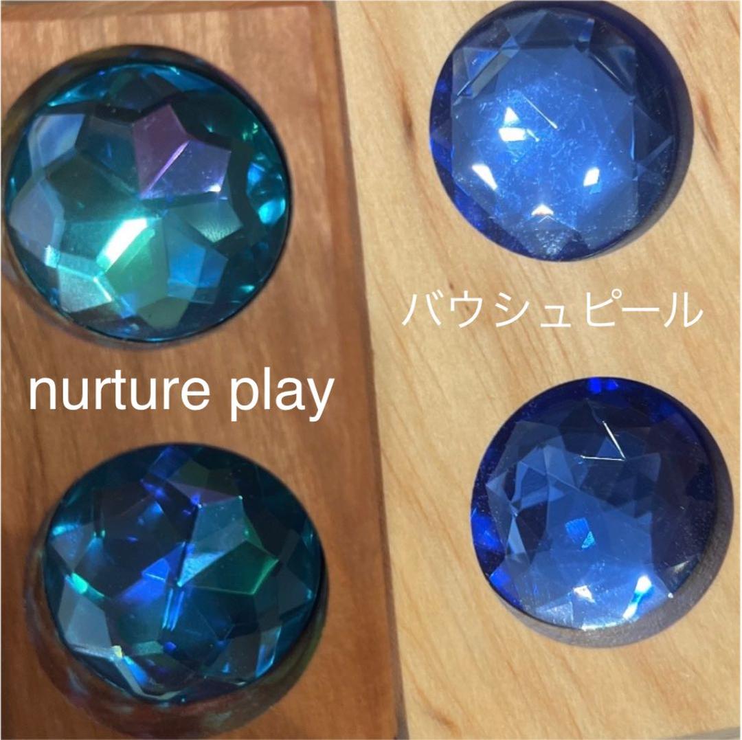 ジュエル　積み木　スクエアタイプ　オーロラカラー10色セット