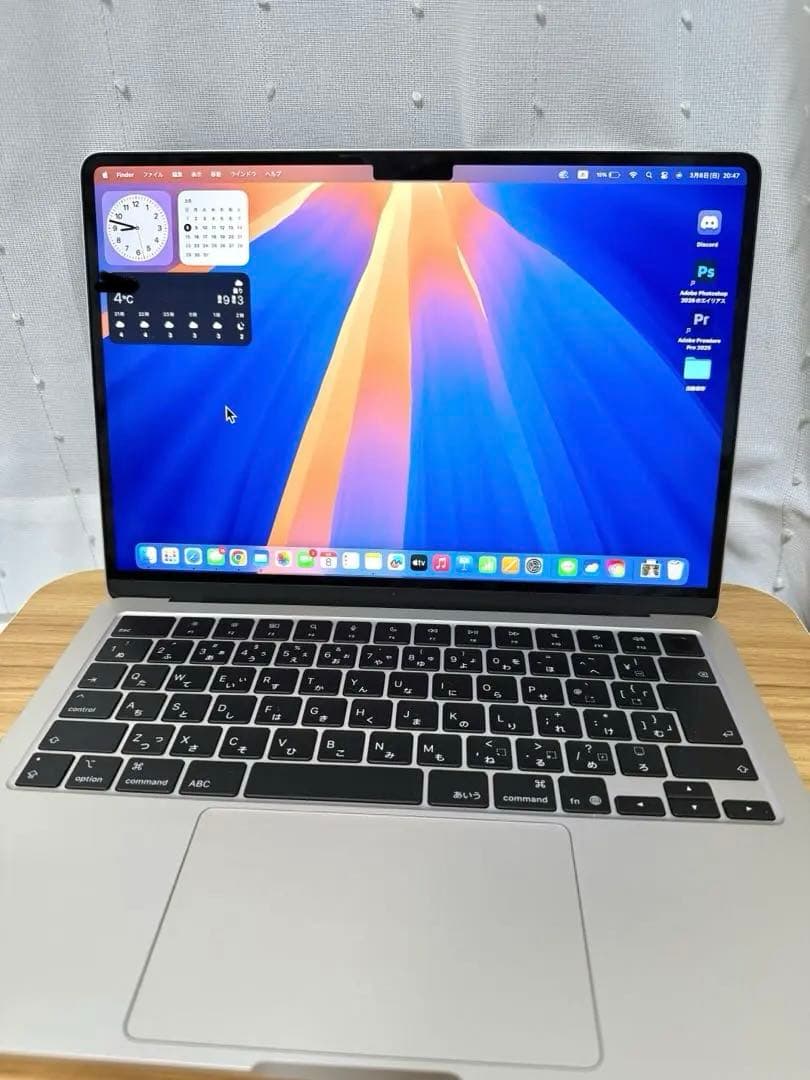 【美品】MacBook Air 13インチ M4 / 16GB / 1TB