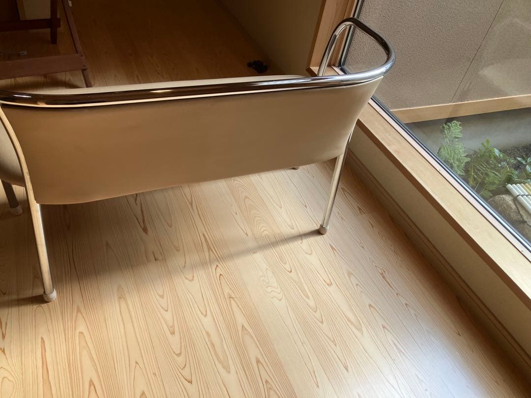 ビンテージ　チェア　2Ｐ　レザー　ミッドセンチュリー　モダン　椅子　アーム