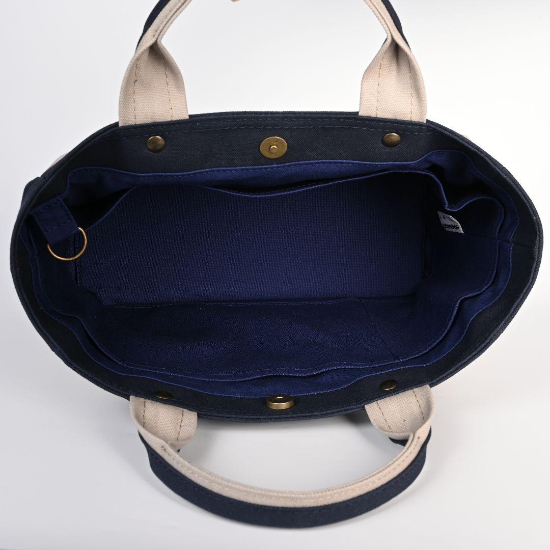 [アリス]8号/11号×旧倉敷帆布×8番糸 サイドポケットなしトートL