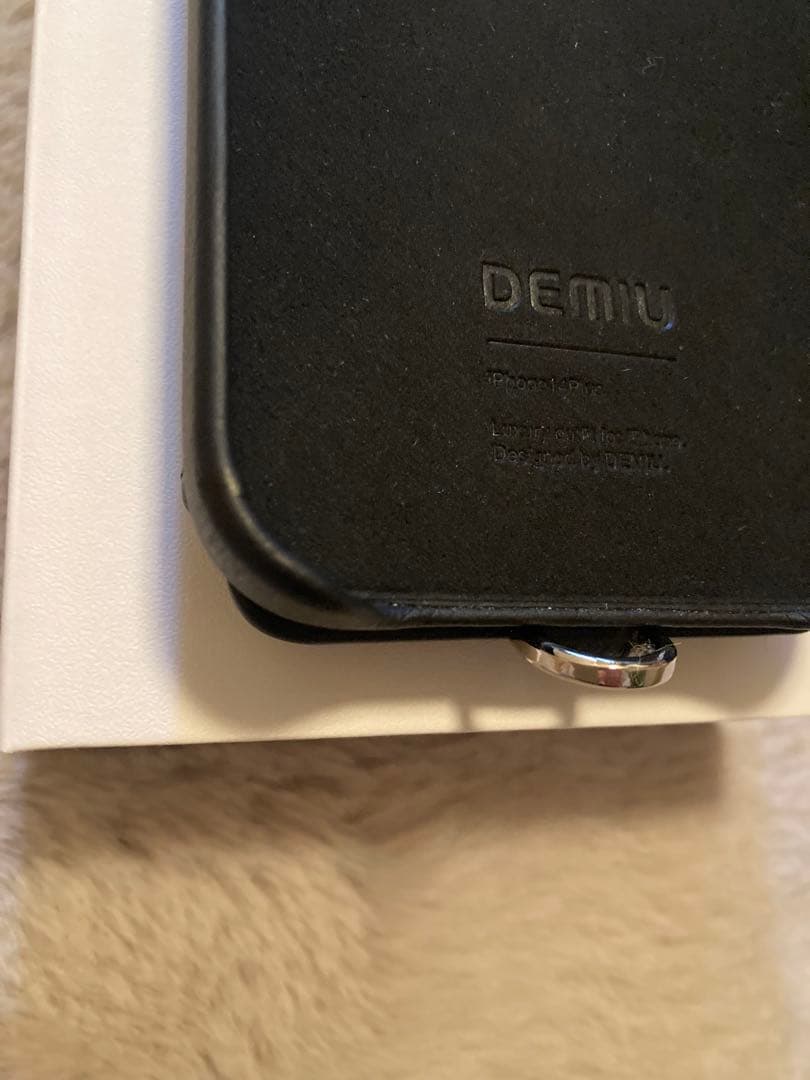 iPhoneアクセサリー DEMIU BALLON iPhone14Plus Black