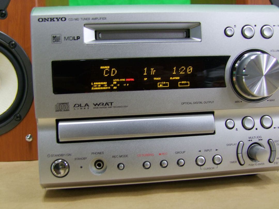 美品 ONKYO FR-7GX｜CD/MDコンポ｜動作確認済◎｜クリーニング済み