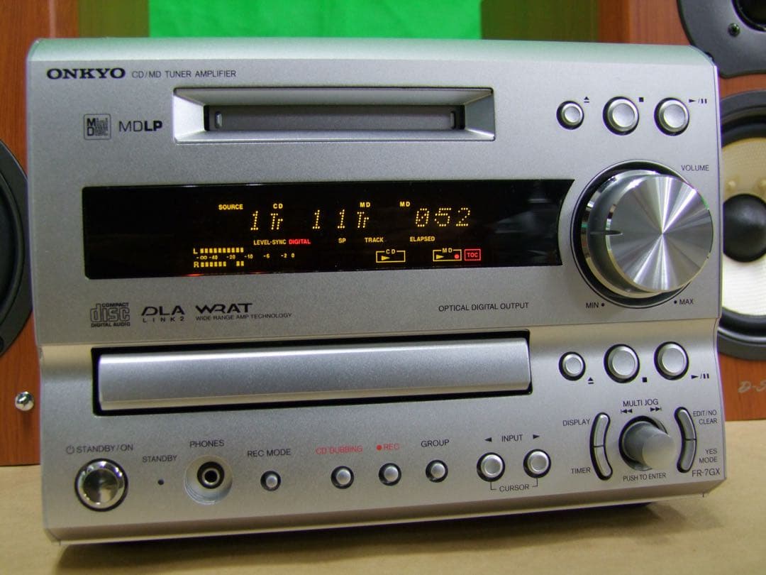 美品 ONKYO FR-7GX｜CD/MDコンポ｜動作確認済◎｜クリーニング済み