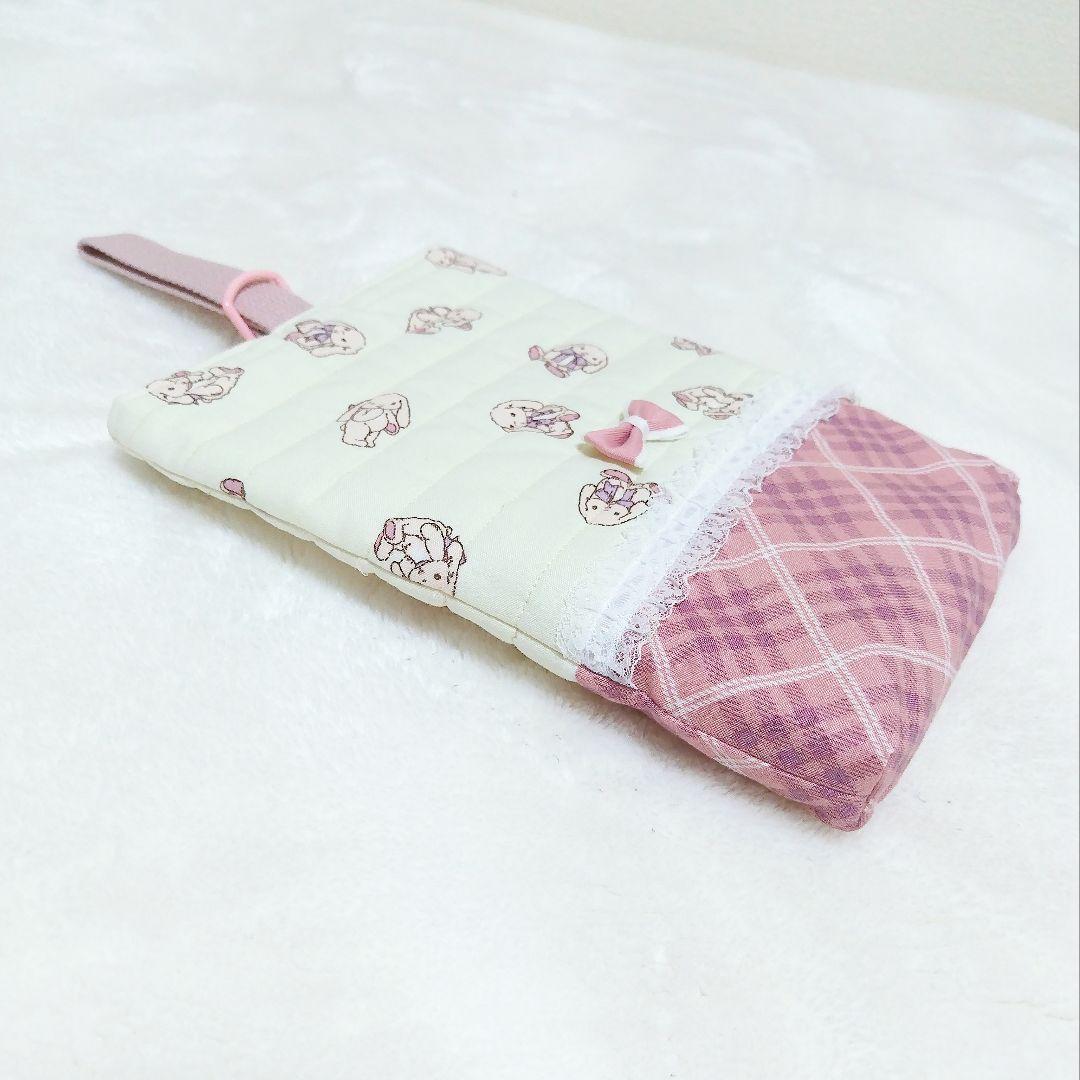 【入園・入学準備】 うさぎラテ 3点セット レッスンバッグ／体操服袋／上履き袋