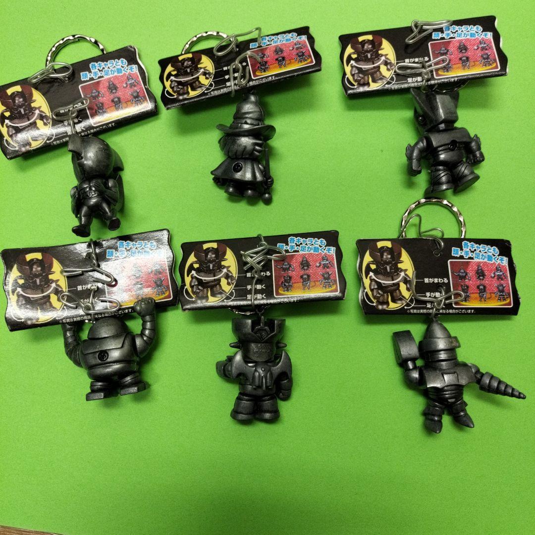 永井豪キャラ金属キーホルダー6個セット