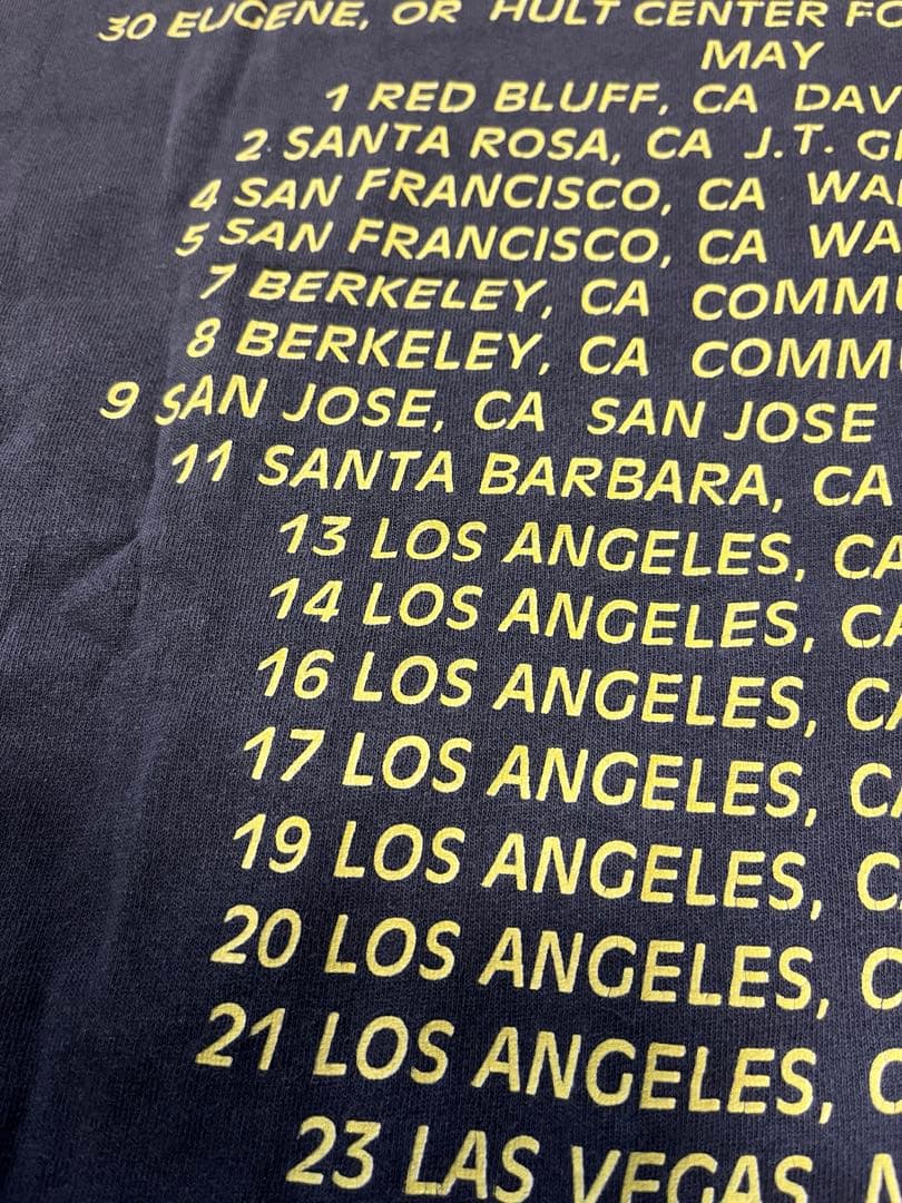 1992年BOB DYLANボブディラン ヴィンテージTツアーT Brockum