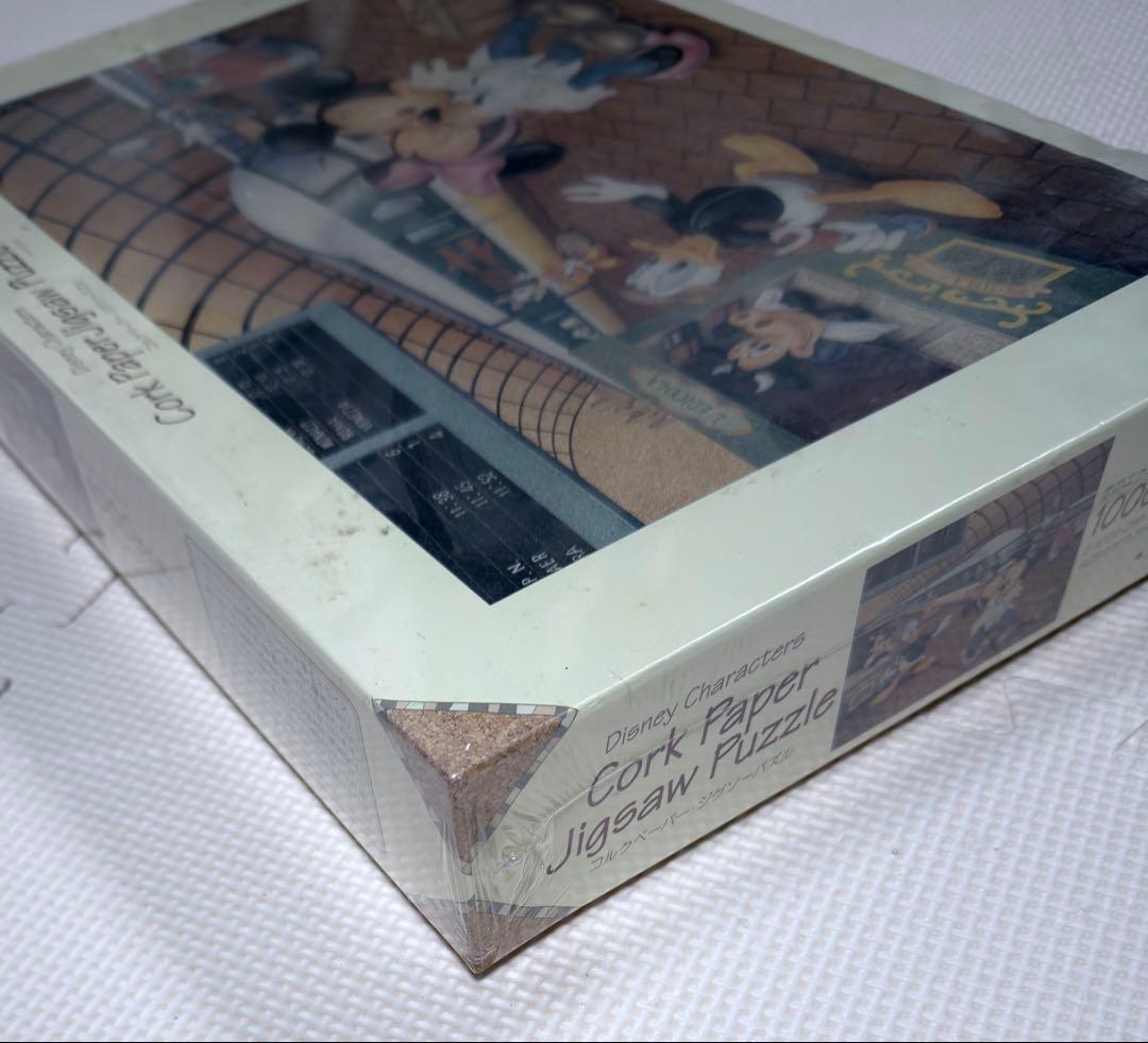 【未開封】ディズニーキャラクター コルクペーパージグソーパズル 恋のエクスプレス