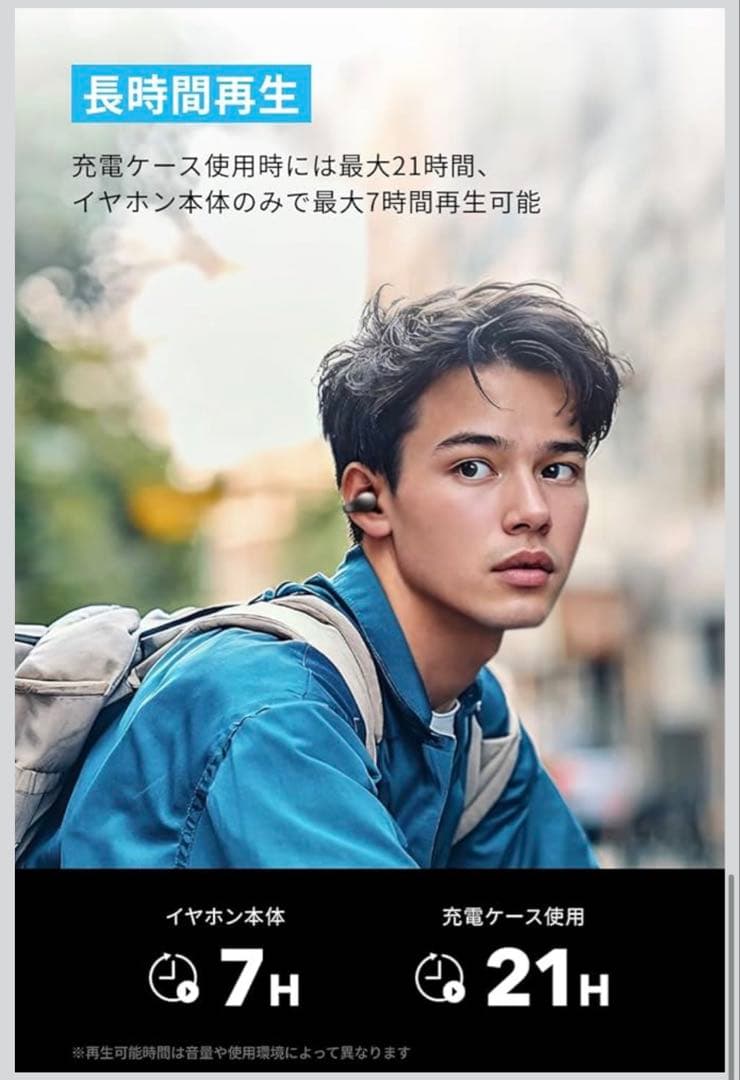 Anker Soundcore C40i ワイヤレスイヤホン オープンイヤー