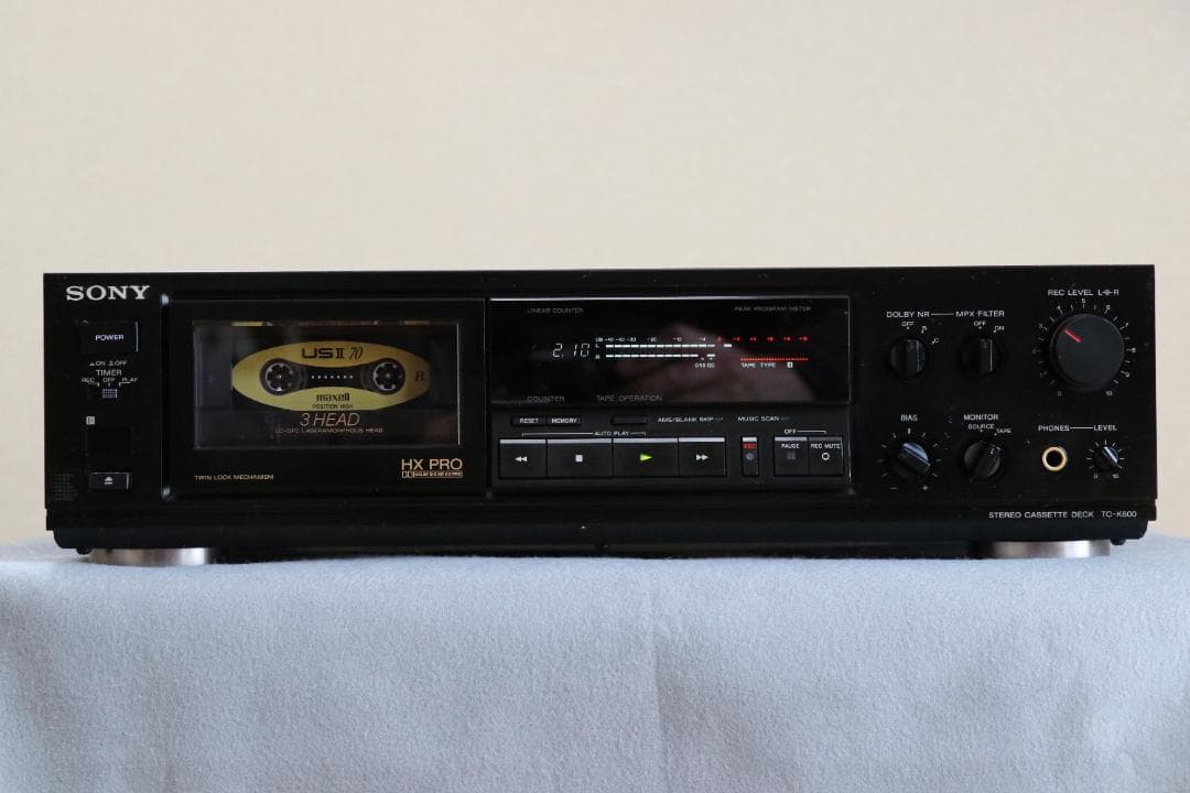 SONY TC-K600 カセットデッキ動作品