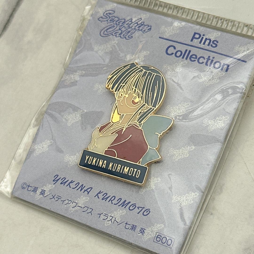 当時物★セラフィムコール 栗本雪菜 ピンバッジ メディアワークス 七瀬葵★レア