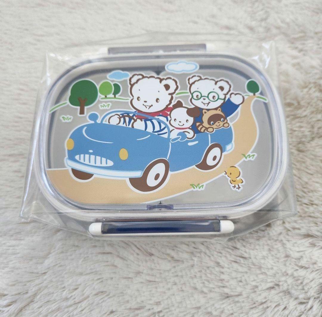 あにまる新品✨Familiar ランチセット 弁当箱 巾着 レッスンバッグ
