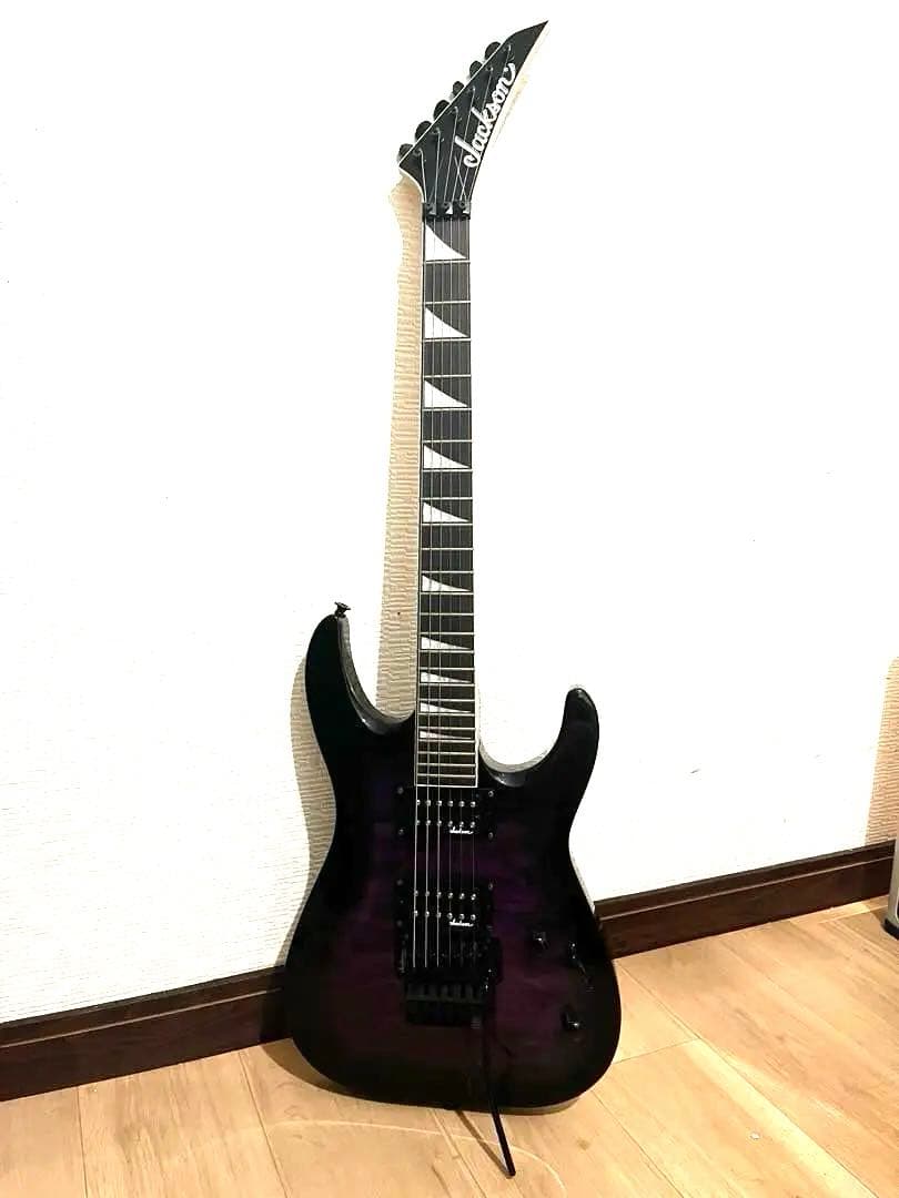 Jackson パープルバースト Floyd Roseタイプ ケース付