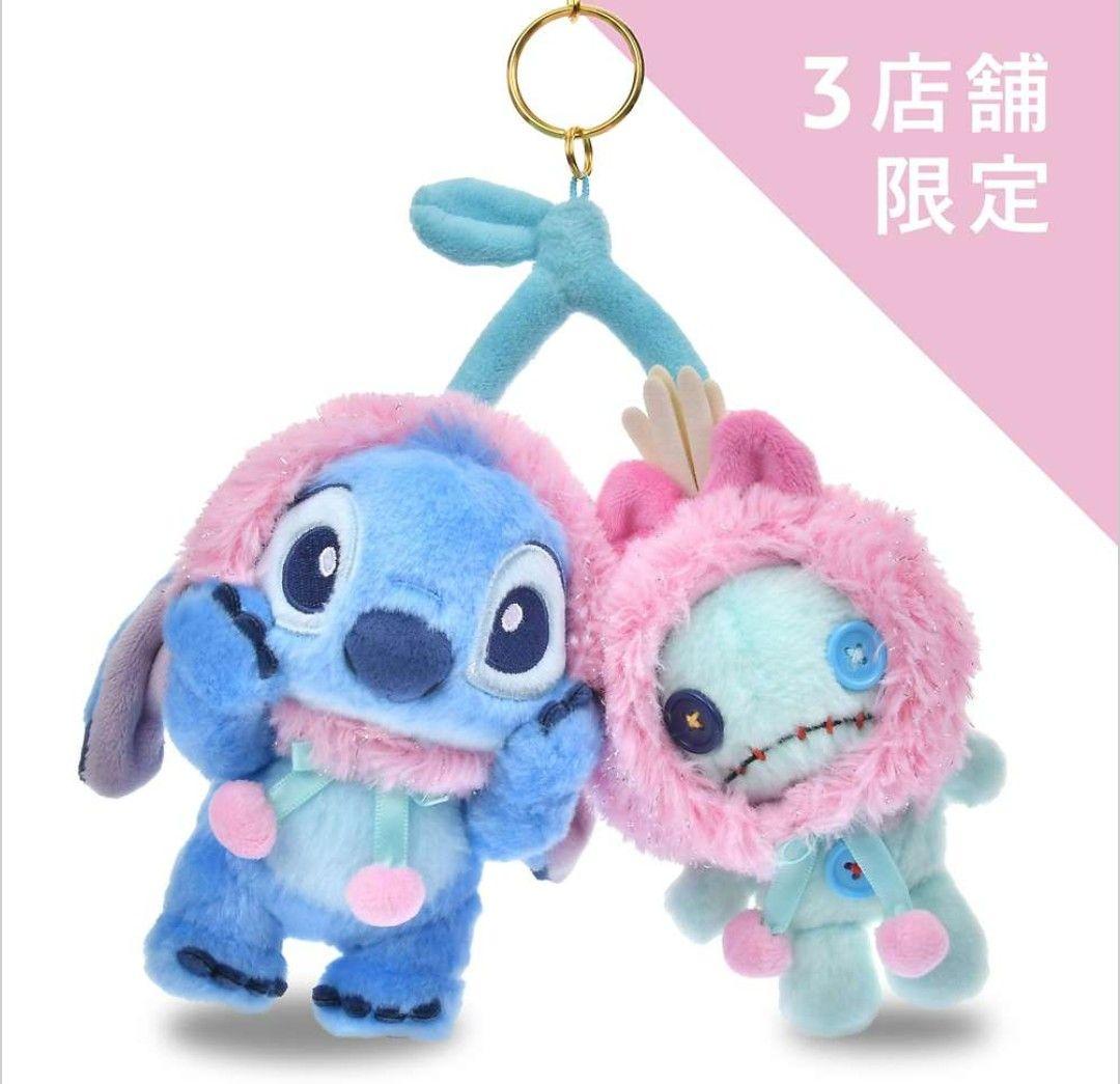 スティッチ＆スクランプ　ぬいぐるみ＆キーホルダー　GLOSSY FRUITS
