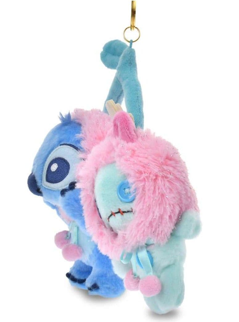 スティッチ＆スクランプ　ぬいぐるみ＆キーホルダー　GLOSSY FRUITS