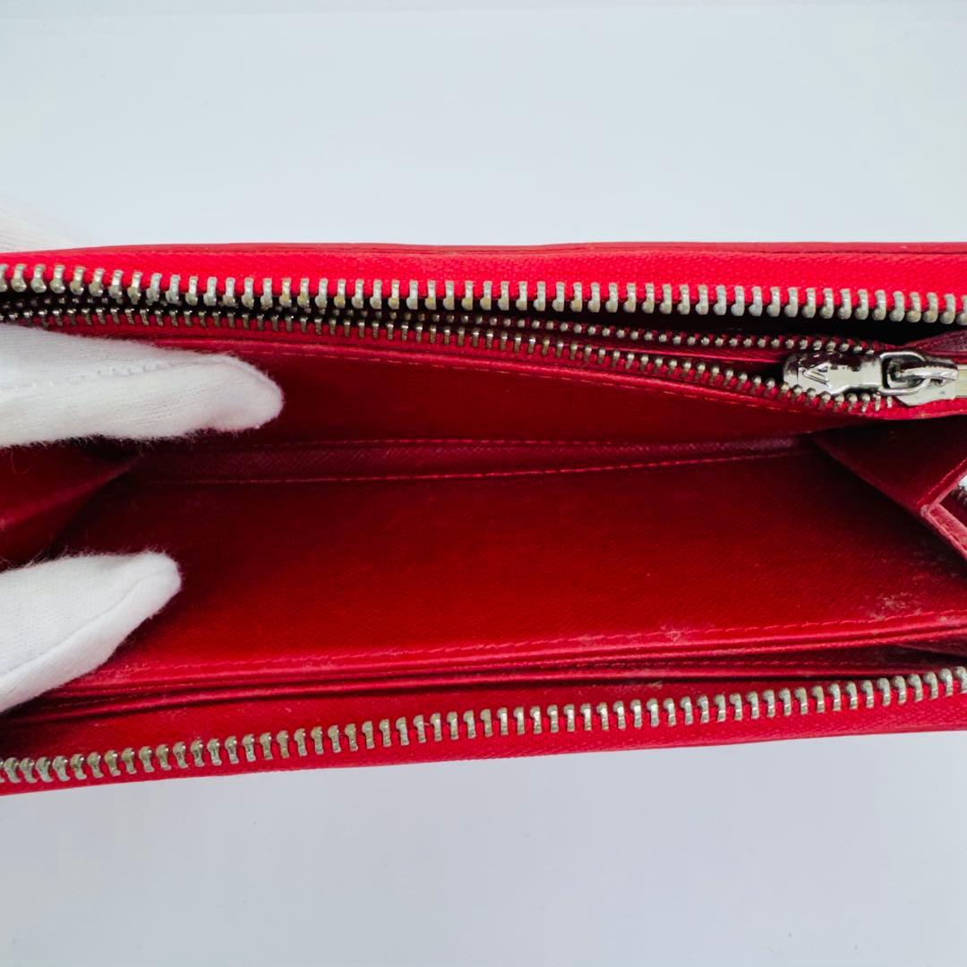 ✨Supreme×LOUIS VUITTON✨レッド✨ロゴ✨ヴィンテージ✨長財布