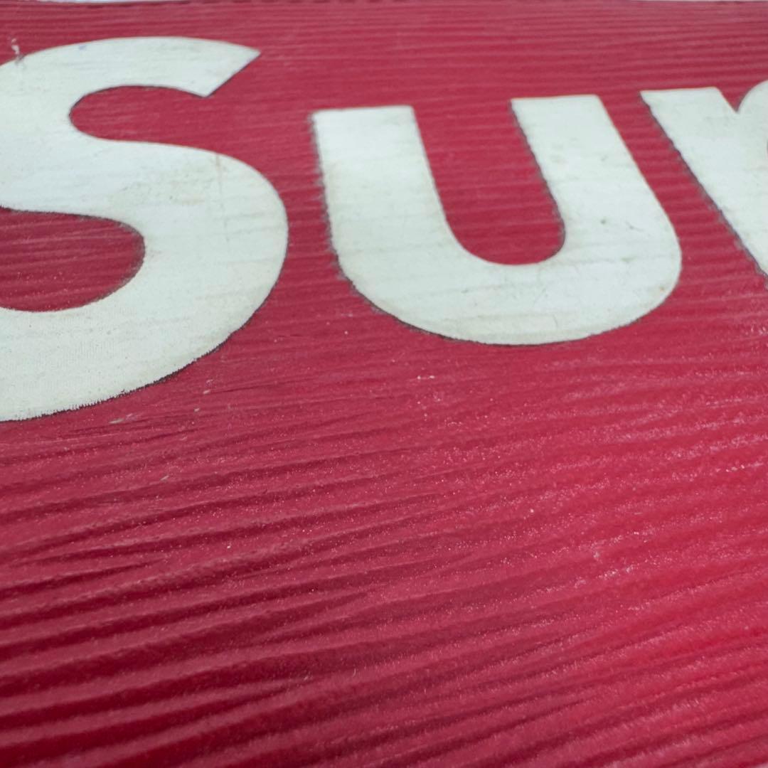 ✨Supreme×LOUIS VUITTON✨レッド✨ロゴ✨ヴィンテージ✨長財布