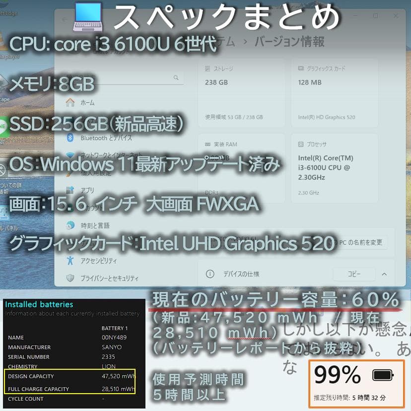 誰にも言えなかった気持ちを聴くPC☘ChatGPT＆Office搭載安心セット