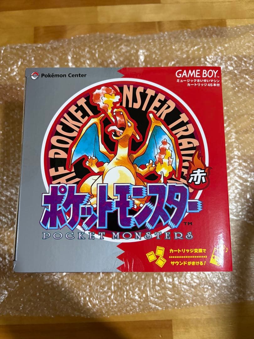 ポケモン赤・緑 GAME MUSIC COLLECTION GAME BOY型