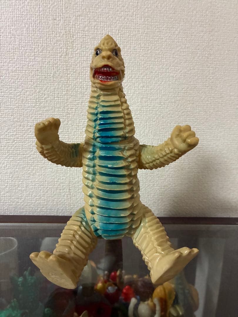 当時物　マルザン.マルサン　1期　レッドキング　ソフビ　美品